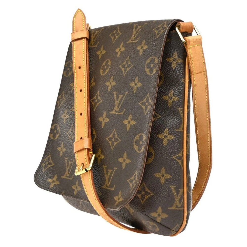 LOUIS VUITTON Musette Salsa Short Shoulder Bag Monogram BN Spain M51258 85ZA032 - Picture 2 of 16